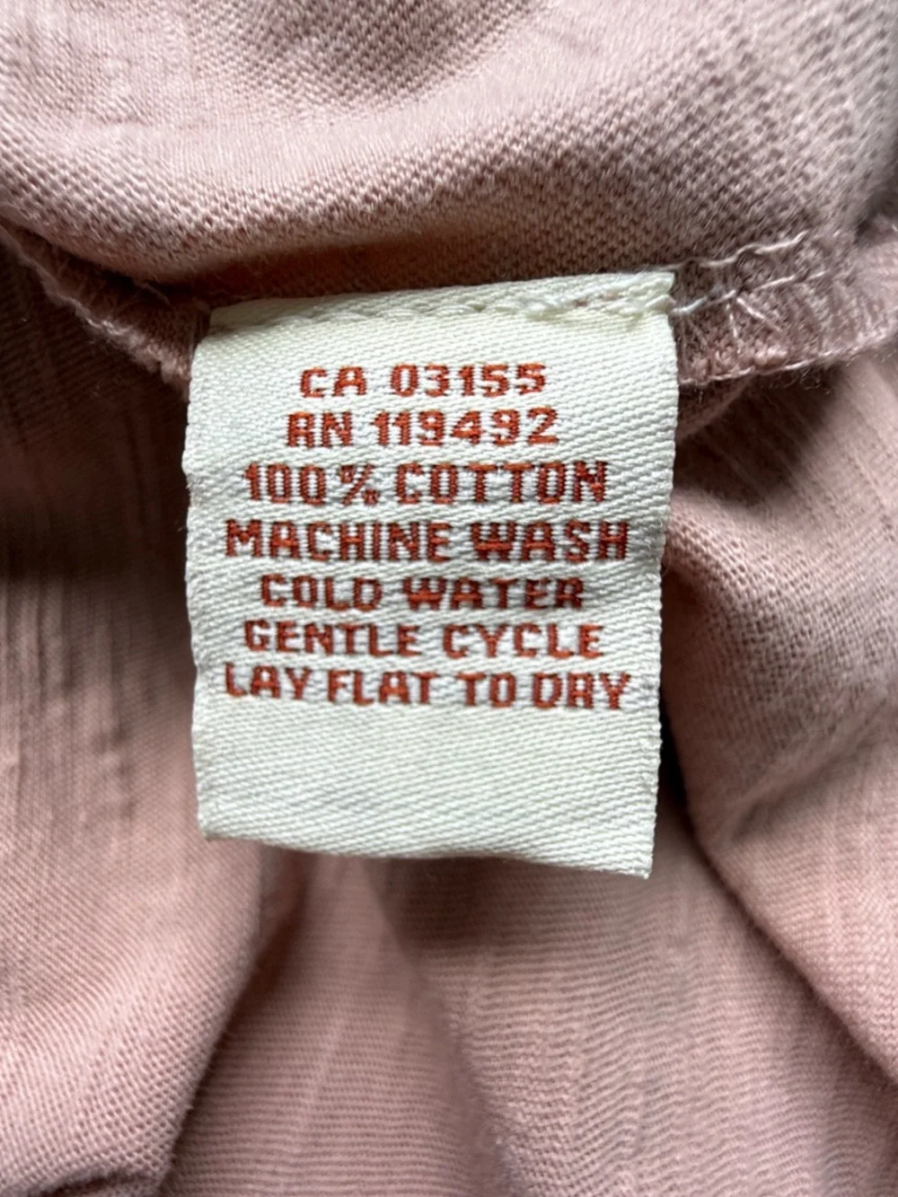 April Cornell Dusty Rose Crochet Lace Trim Open Front Cardigan XL Boho - Picture 11 of 13